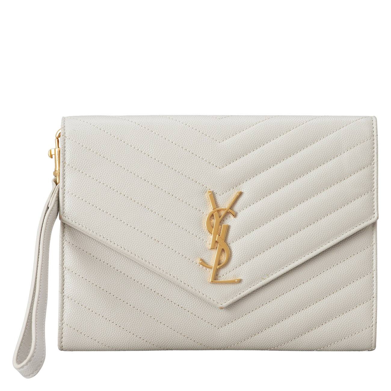 YVES SAINT LAURENT(USED)생로랑 엔벨로프 스트랩 클러치